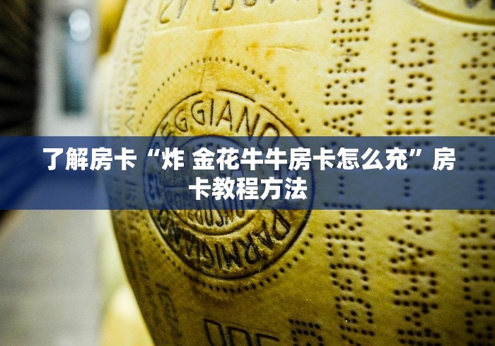 玩家必备教程“炸 金花房卡链接如何买”链接房卡在哪里获取