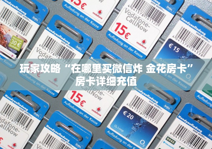 玩家攻略“在哪里买微信炸 金花房卡”房卡详细充值